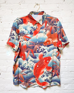 Koi Fish Button Up (XL)