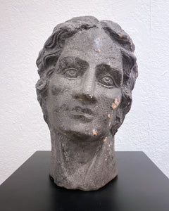 Vintage Sculpture of a Man’s Head