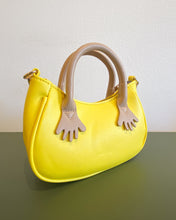 Load image into Gallery viewer, She’s a Little Handsy Yellow Purse
