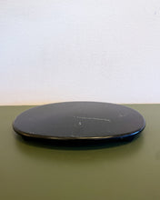 Load image into Gallery viewer, Vintage Black Lacquer Pedestal/Tray - Made in Japan
