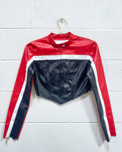 Load image into Gallery viewer, Cropped Moto Jacket (M)
