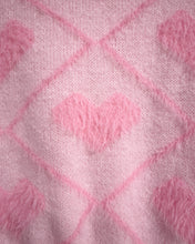 Load image into Gallery viewer, Super Soft Baby Pink Blouse with Hearts (L)
