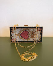 Load image into Gallery viewer, Jeweled Queen of Hearts Purse
