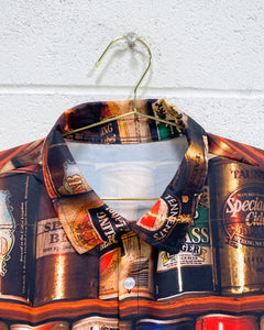 Beer Button Up Shirt (XL)