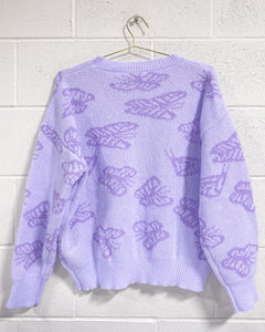 Lavender Marisposa Sweater (XXL)