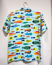 Load image into Gallery viewer, MCM Fish Button Up (S)
