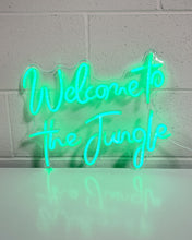 Load image into Gallery viewer, “Welcome to the Jungle” LED Neon Art
