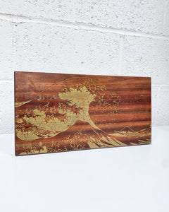 The Great Hokusai Wave, Wood Etching