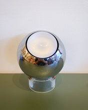 Load image into Gallery viewer, Vintage Chrome Eyeball Lamp on Lucite Stand
