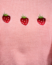 Load image into Gallery viewer, My 3 Strawberries Sweater (XL)
