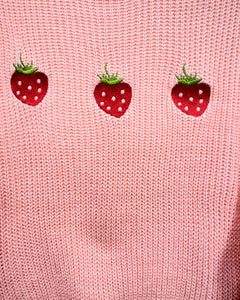 My 3 Strawberries Sweater (XL)