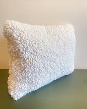 Load image into Gallery viewer, Rectangular Faux Sheepswool Pillow
