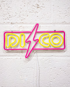 Disco LED Sign