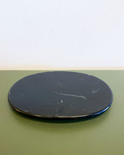 Load image into Gallery viewer, Vintage Black Lacquer Pedestal/Tray - Made in Japan
