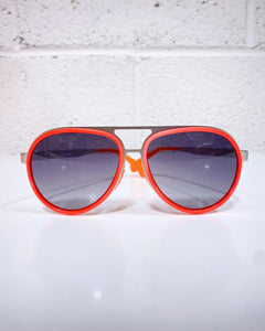 Red Aviator Sunnies