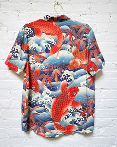 Koi Fish Button Up (XL)