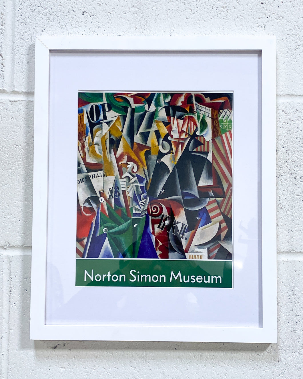 Norton Simon Museum Poster, Framed