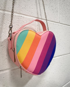 Rainbow Heart Purse