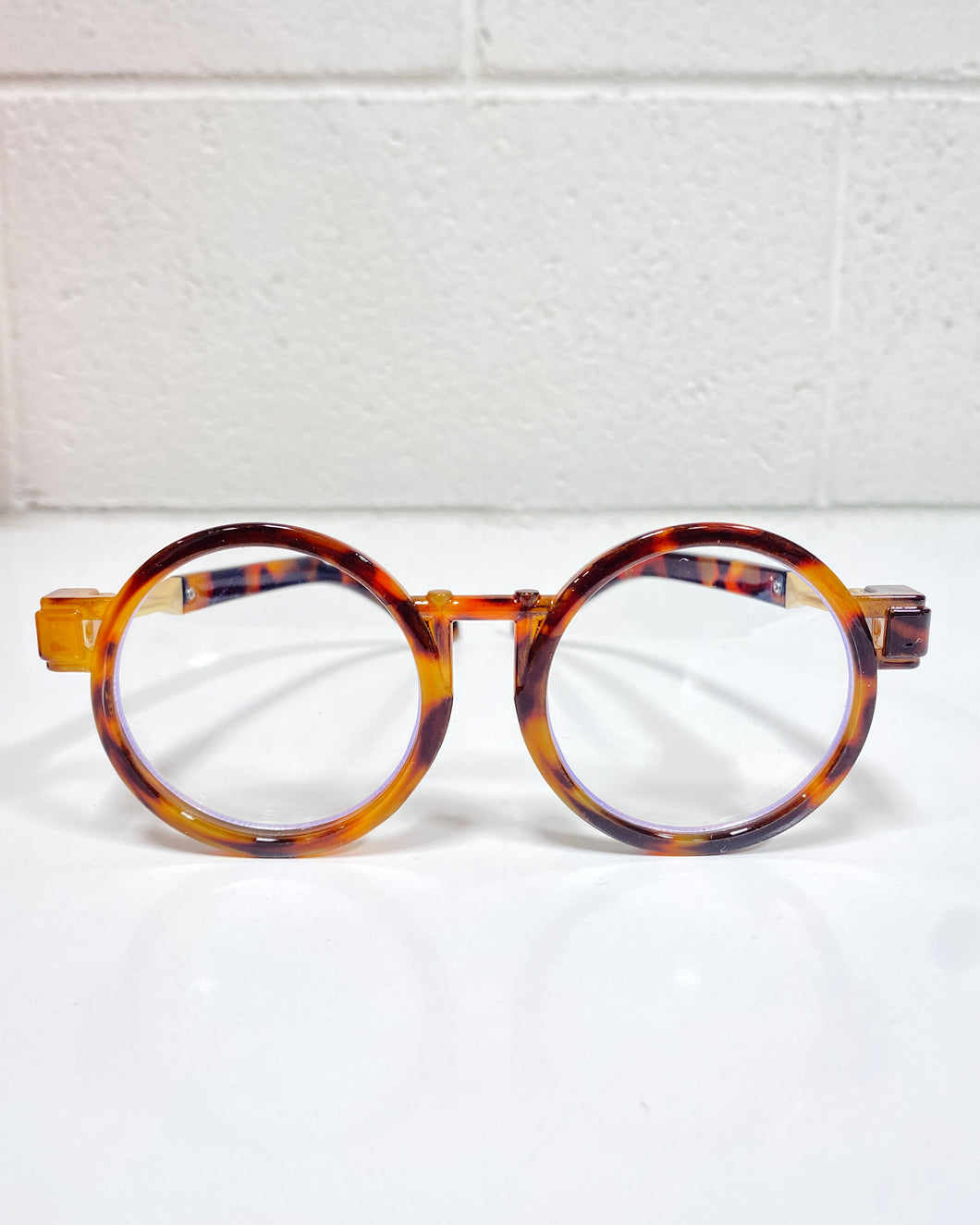 Round Tortoise Shell Glasses