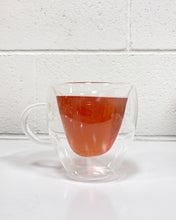 Load image into Gallery viewer, Clear Glass Mug with Heart Shape Interior
