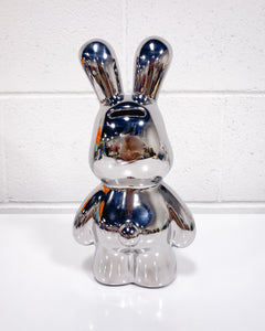 Chrome Bunny Bank