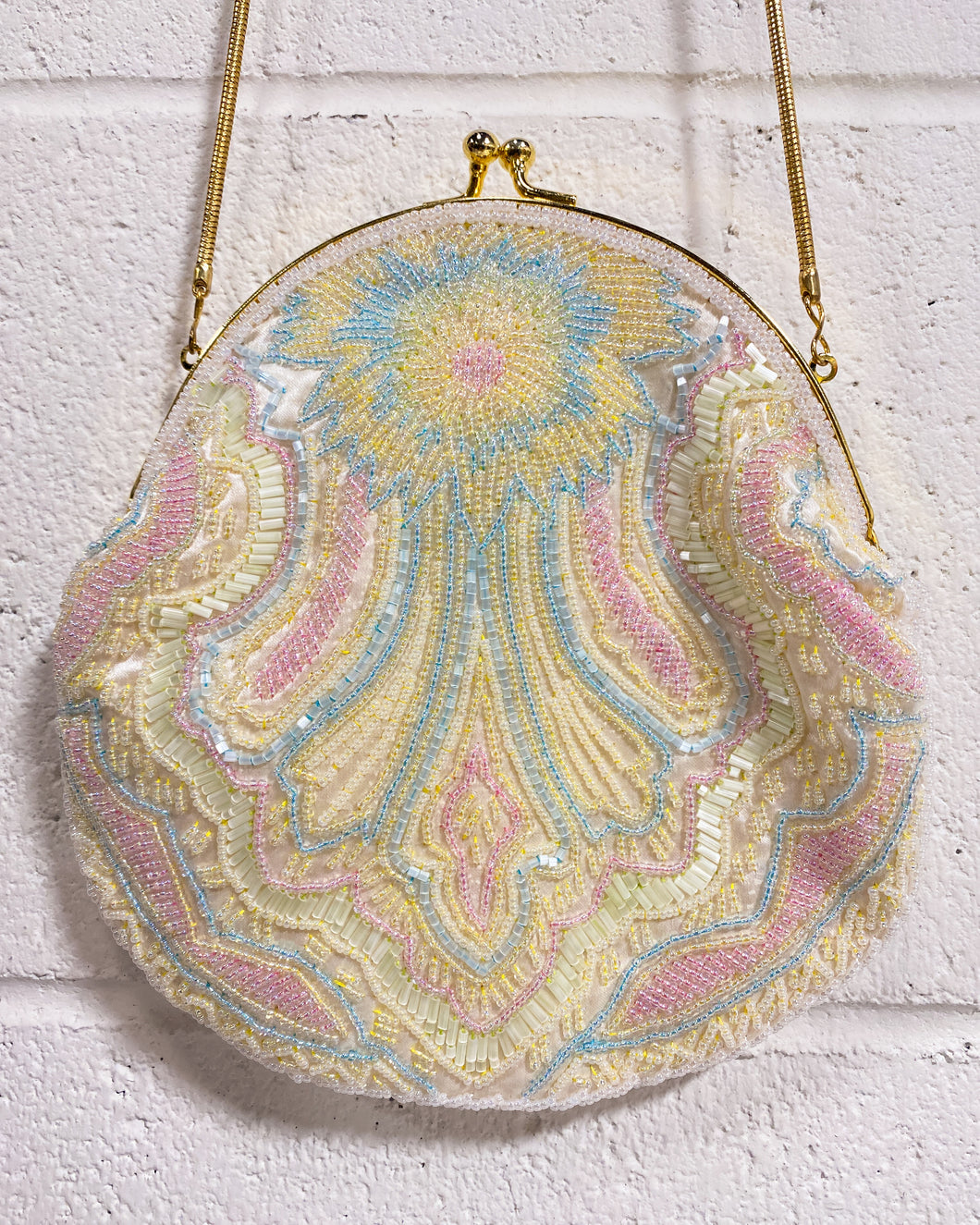 Pastel Beaded Purse