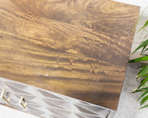 Wood Brutalist Credenza