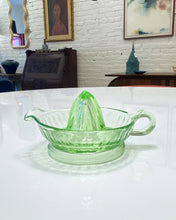 Load image into Gallery viewer, Uranium Depression Glass Juicer
