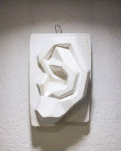 Load image into Gallery viewer, Plaster Ear Sculpture Wall Hanging
