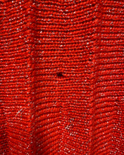 Load image into Gallery viewer, Vintage Knit Sparkly Red Skirt - As Found
