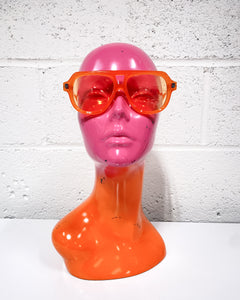 Orange Aviator Sunnies