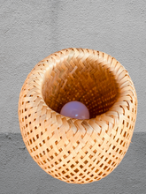 Load image into Gallery viewer, Tiki Wicker Led Table Lamp
