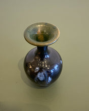 Load image into Gallery viewer, Mini Black Ceramic Vessel/Vase
