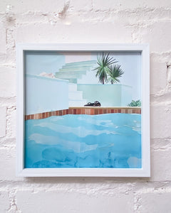 David Hockney Pool and Stairs