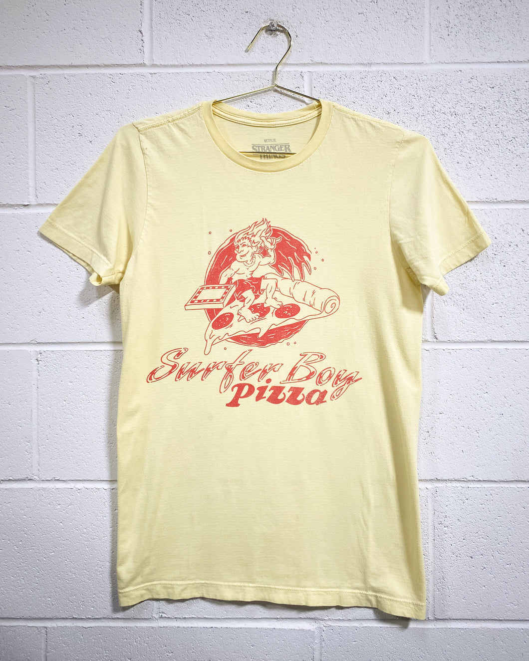 Surfer Boy Pizza T-Shirt (S)