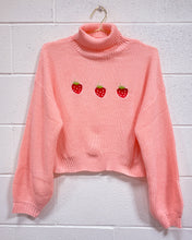 Load image into Gallery viewer, My 3 Strawberries Sweater (XL)
