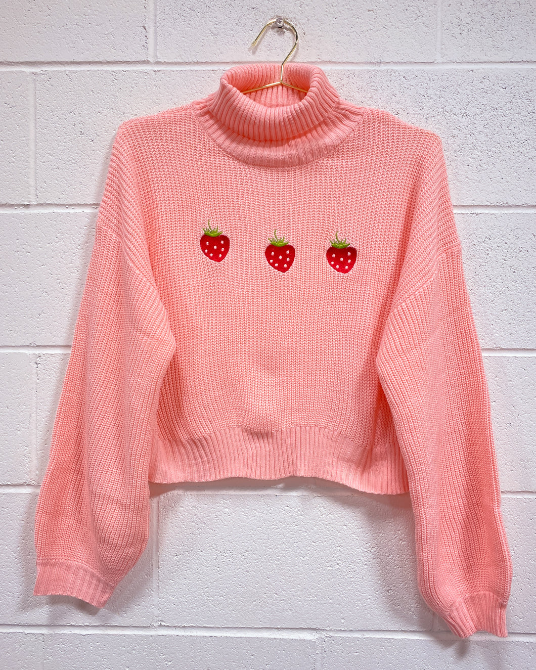 My 3 Strawberries Sweater (XL)