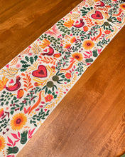 Load image into Gallery viewer, Bright Floral Table Runner
