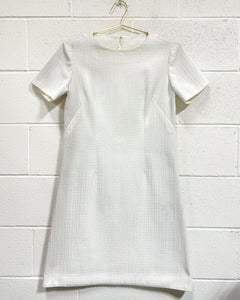 Vintage Egg Shell Color Dress