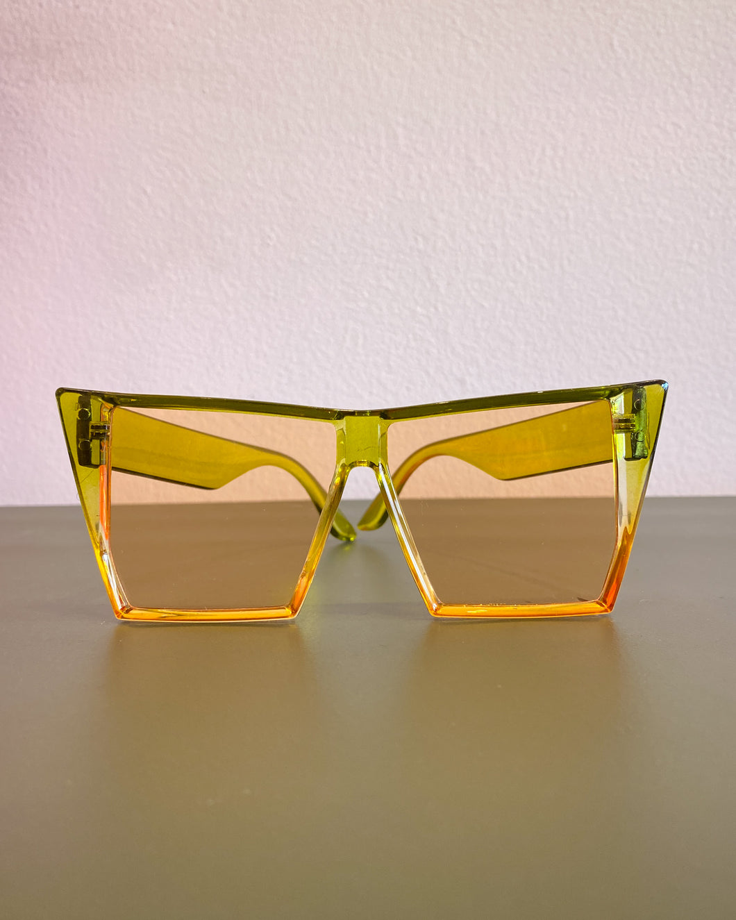 Green and Orange Ombré Sunnies