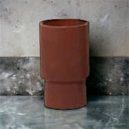 Maroon Brown Planter Medium