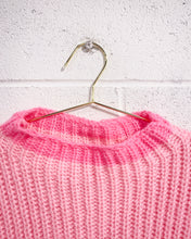 Load image into Gallery viewer, Pink Chunky Knit Sweater (XXL)
