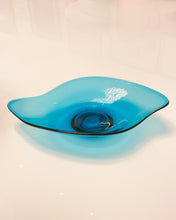 Load image into Gallery viewer, Vintage Viking Bluenique Glass Catchall
