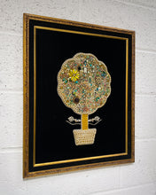 Load image into Gallery viewer, Vintage Framed Jewelry Art
