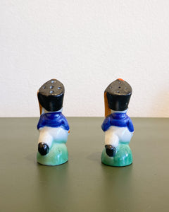 Vintage Toy Soldiers Salt and Pepper Shakers - Made in Japan