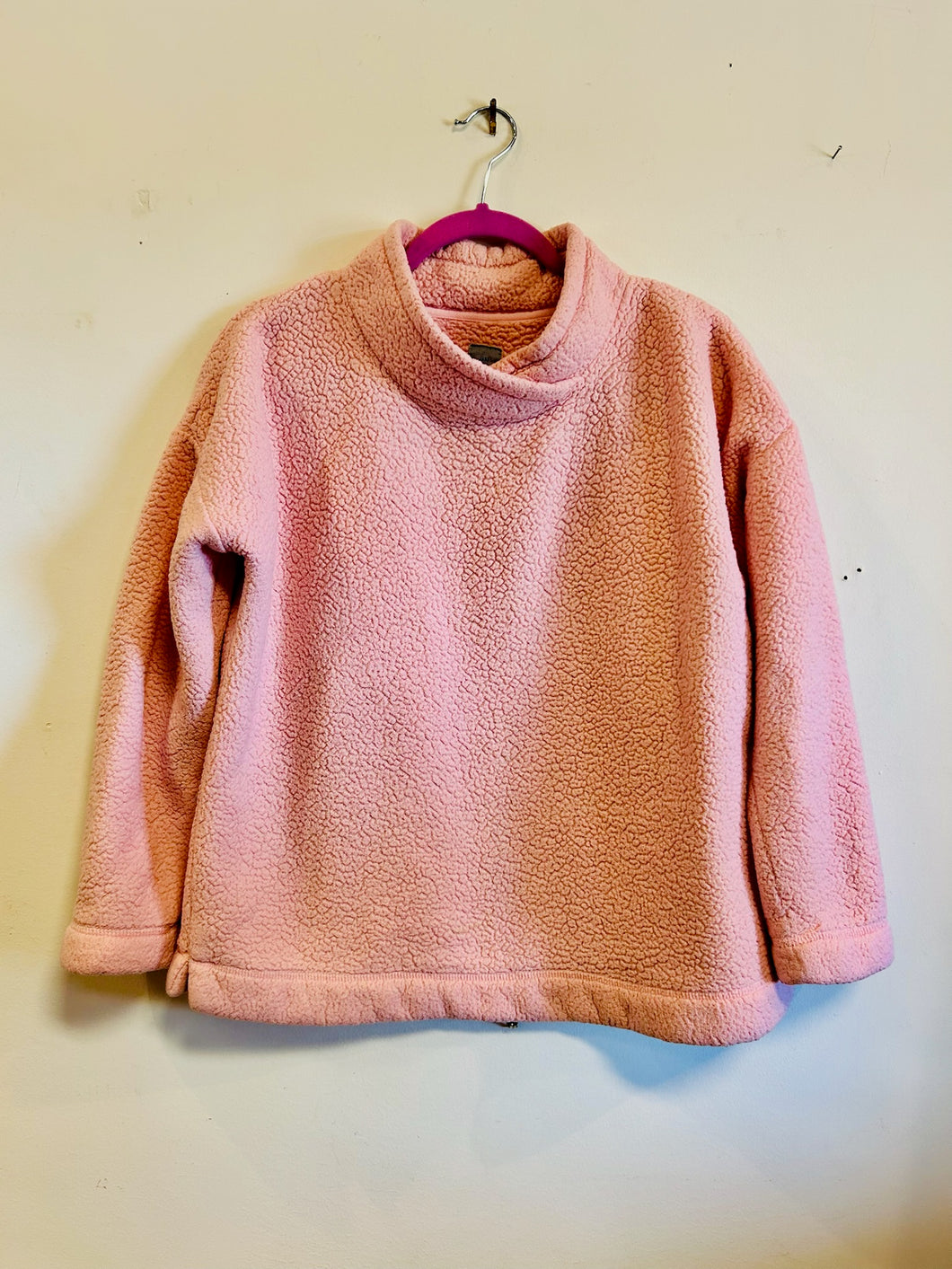 Fluffy Pink Sweatshirt