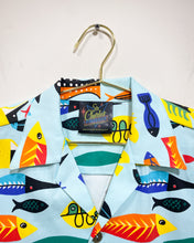 Load image into Gallery viewer, MCM Fish Button Up (S)
