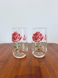 Retro Pair of Rose Glasses