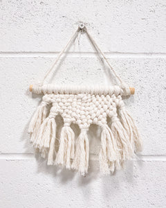 Mini Macrame Wall Hanging