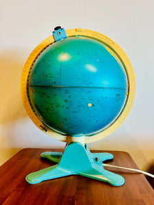 1988 Vintage Fisher Price Light Up Discovery Globe